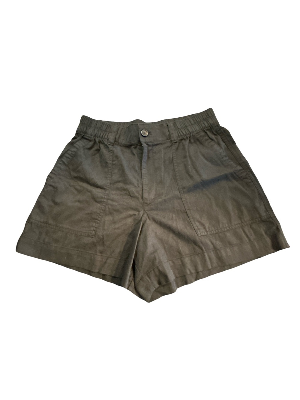 Minimalist GAP Black High Rise Pull-On Gorpcore Utility Normcore Shorts Size M